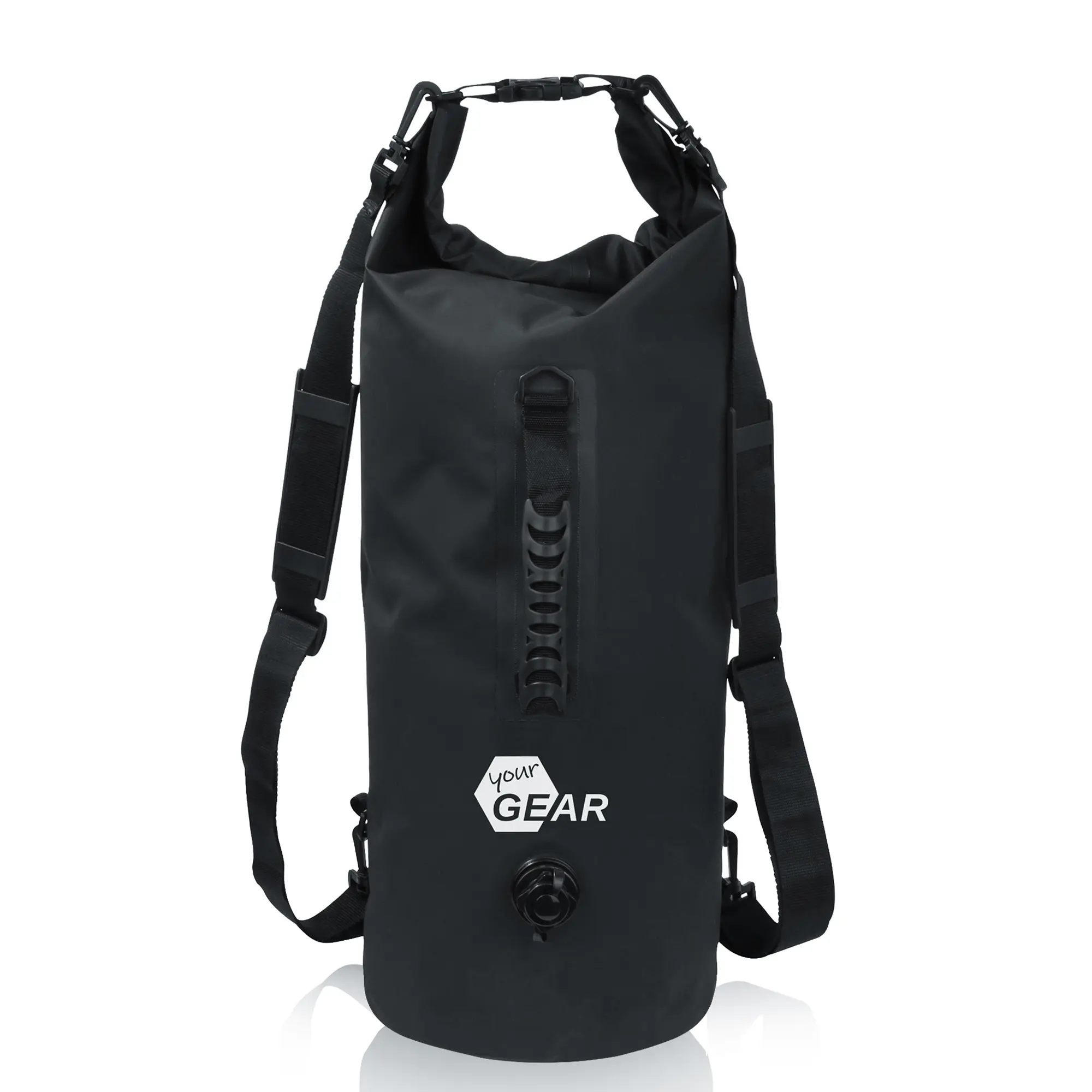 yourGEAR Dry Bag 20 L wasserdichter Rucksack Packsack Seesack mit Schultergurten Tragegriff & Ventil yourGEAR Dry Bag 20 L wasserdichter Rucksack Packsack Seesack mit Schultergurten Tragegriff & Ventil