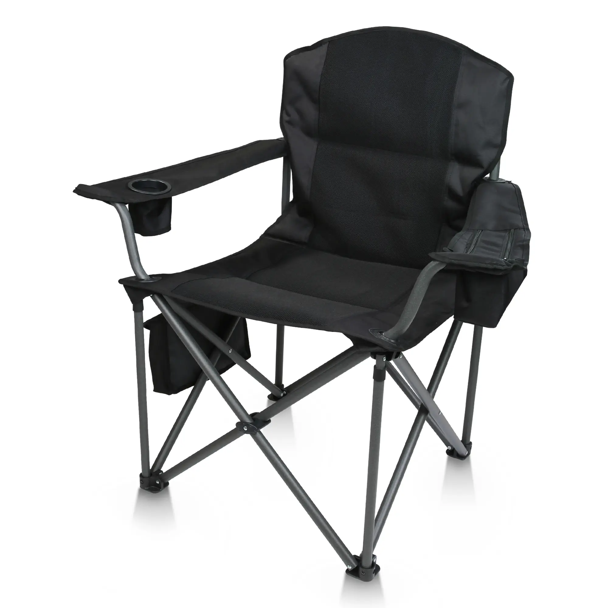 your GEAR Campingstuhl Fano - 3D-Mesh Faltstuhl, 250 kg (TÜV), Getränkehalter, Kühltasche, Organizer your GEAR Campingstuhl Fano - 3D-Mesh Faltstuhl, 250 kg (TÜV), Getränkehalter, Kühltasche, Organizer