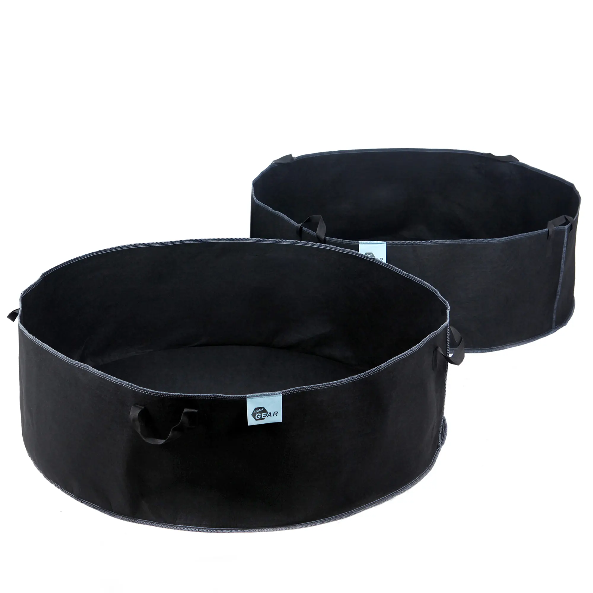 yourGEAR 2x Grow Bag 190L Pflanzsack Ø 92x30 cm Vliesstoff Pflanztasche Filz Pflanzkübel Tragegriffe yourGEAR 2x Grow Bag 190L Pflanzsack Ø 92x30 cm Vliesstoff Pflanztasche Filz Pflanzkübel Tragegriffe