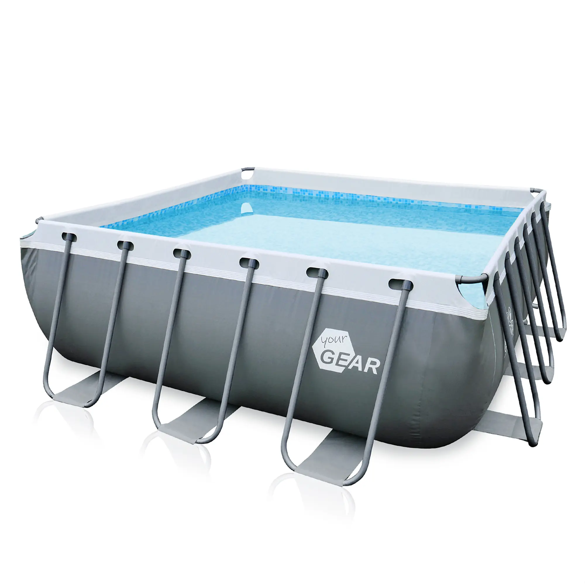 your GEAR Familien Pool 3x3x1m Stahlrahmenbecken Gartenpool Stahlrohrbecken Schwimmbad Planschbecken your GEAR Familien Pool 3x3x1m Stahlrahmenbecken Gartenpool Stahlrohrbecken Schwimmbad Planschbecken