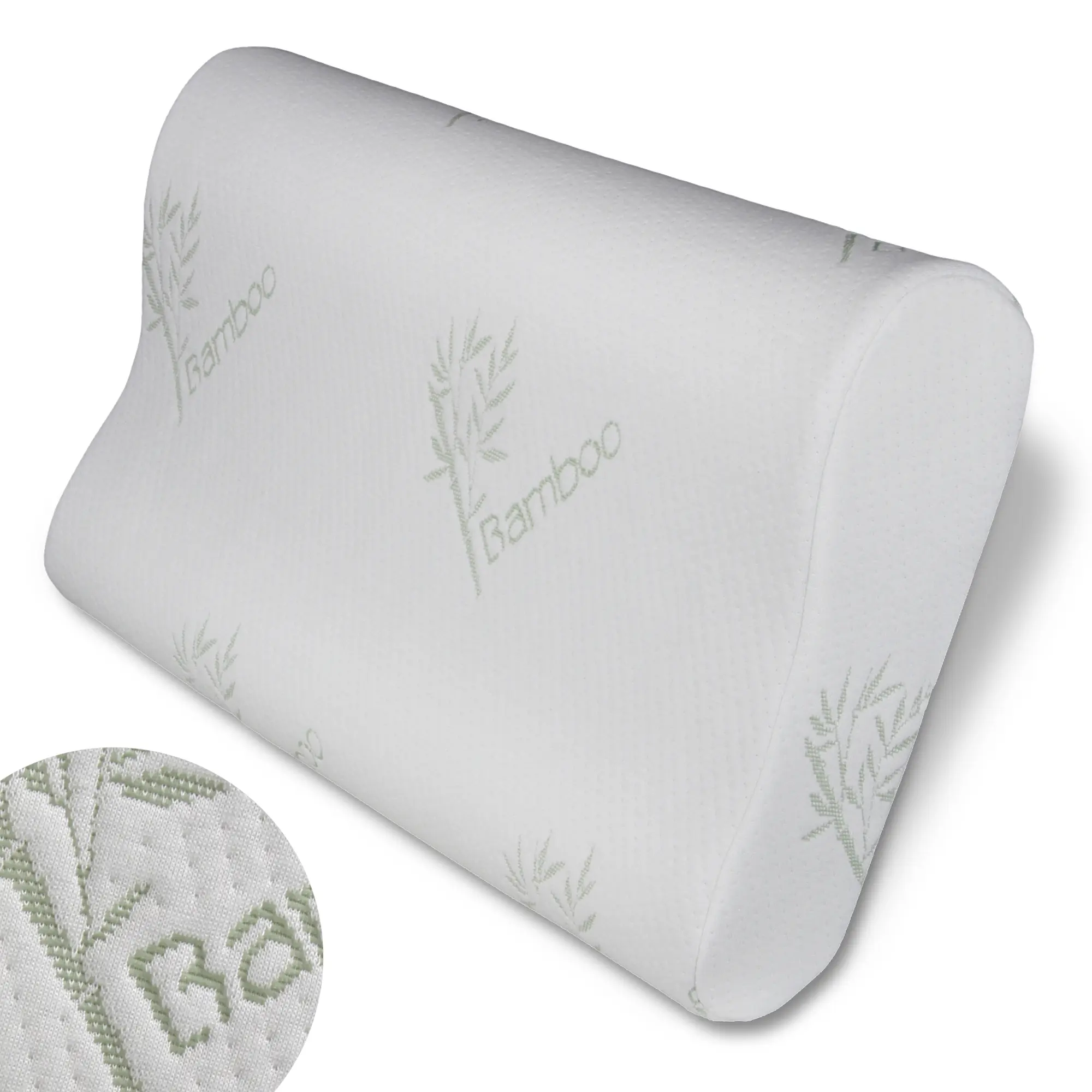 yourGEAR Bamboo Memory Foam Kissen Kopfkissen 60x35x11,5 cm Visco-Vollschaum & hypoallergen Bezug yourGEAR Bamboo Memory Foam Kissen Kopfkissen 60x35x11,5 cm Visco-Vollschaum & hypoallergen Bezug