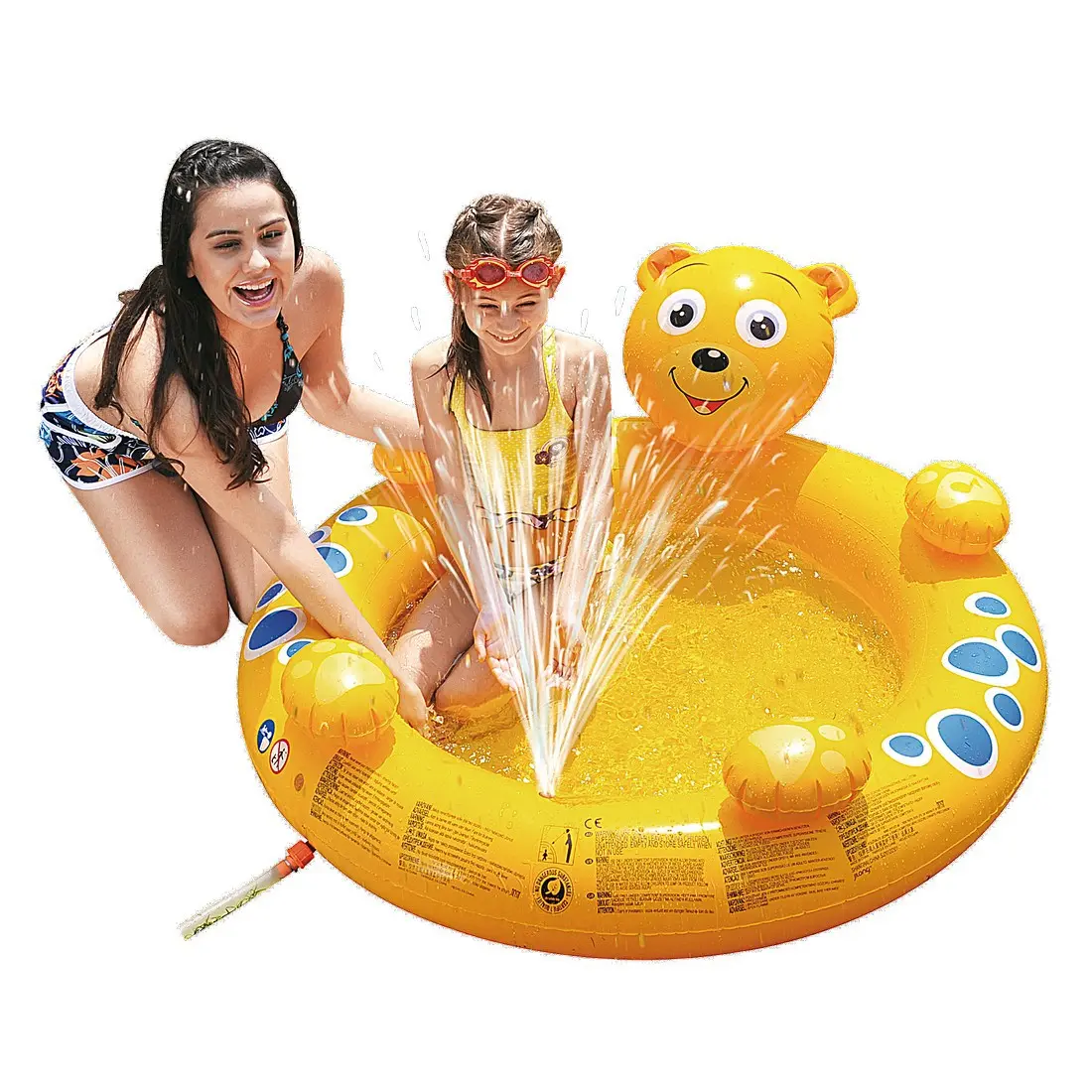 Jilong Bär Spray Pool 130x118x45 Kinderpool Planschbecken Schwimmbecken Wassersprüher Wasserspritze Jilong Bär Spray Pool 130x118x45 Kinderpool Planschbecken Schwimmbecken Wassersprüher Wasserspritze