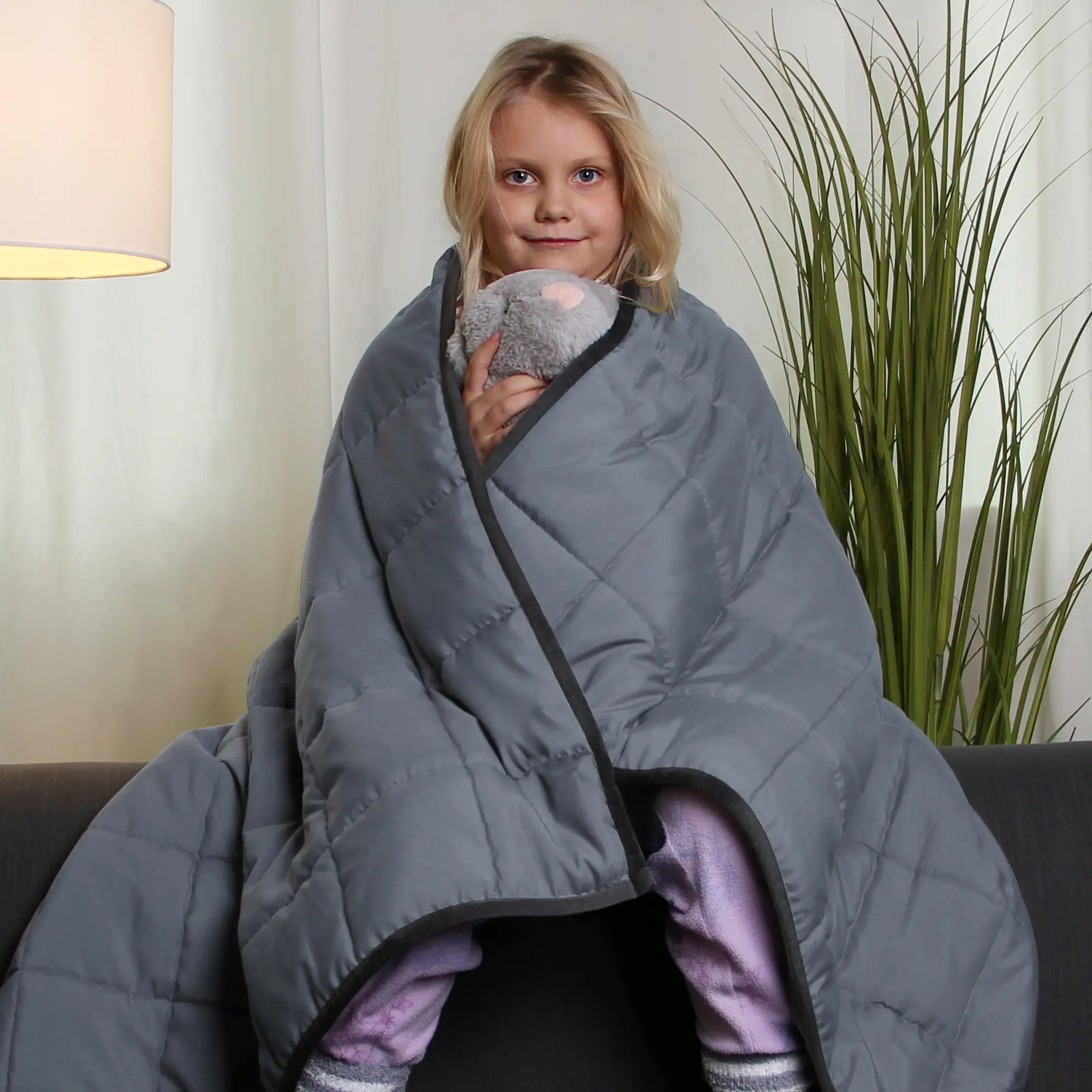 yourGEAR Como Therapiedecke 3kg Kinder Gewichtsdecke 100% Baumwolle 100x150cm beruhigende Bettdecke yourGEAR Como Therapiedecke 3kg Kinder Gewichtsdecke 100% Baumwolle 100x150cm beruhigende Bettdecke
