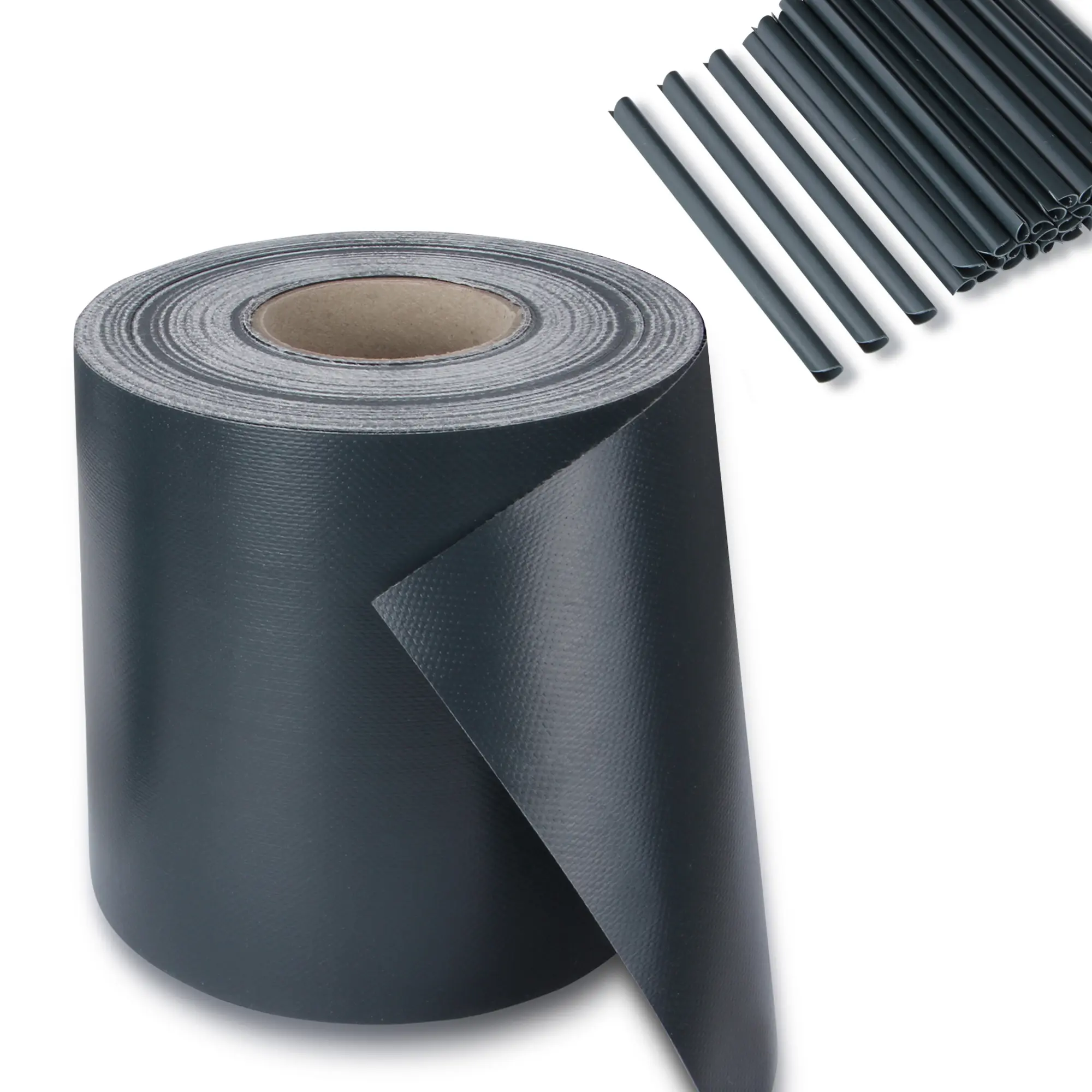 yourGEAR Zaun Sichtschutzstreifen für Einzel- & Doppelstabmatten 50m x 19cm 40 Clips PVC 450 g/m² yourGEAR Zaun Sichtschutzstreifen für Einzel- & Doppelstabmatten 50m x 19cm 40 Clips PVC 450 g/m²
