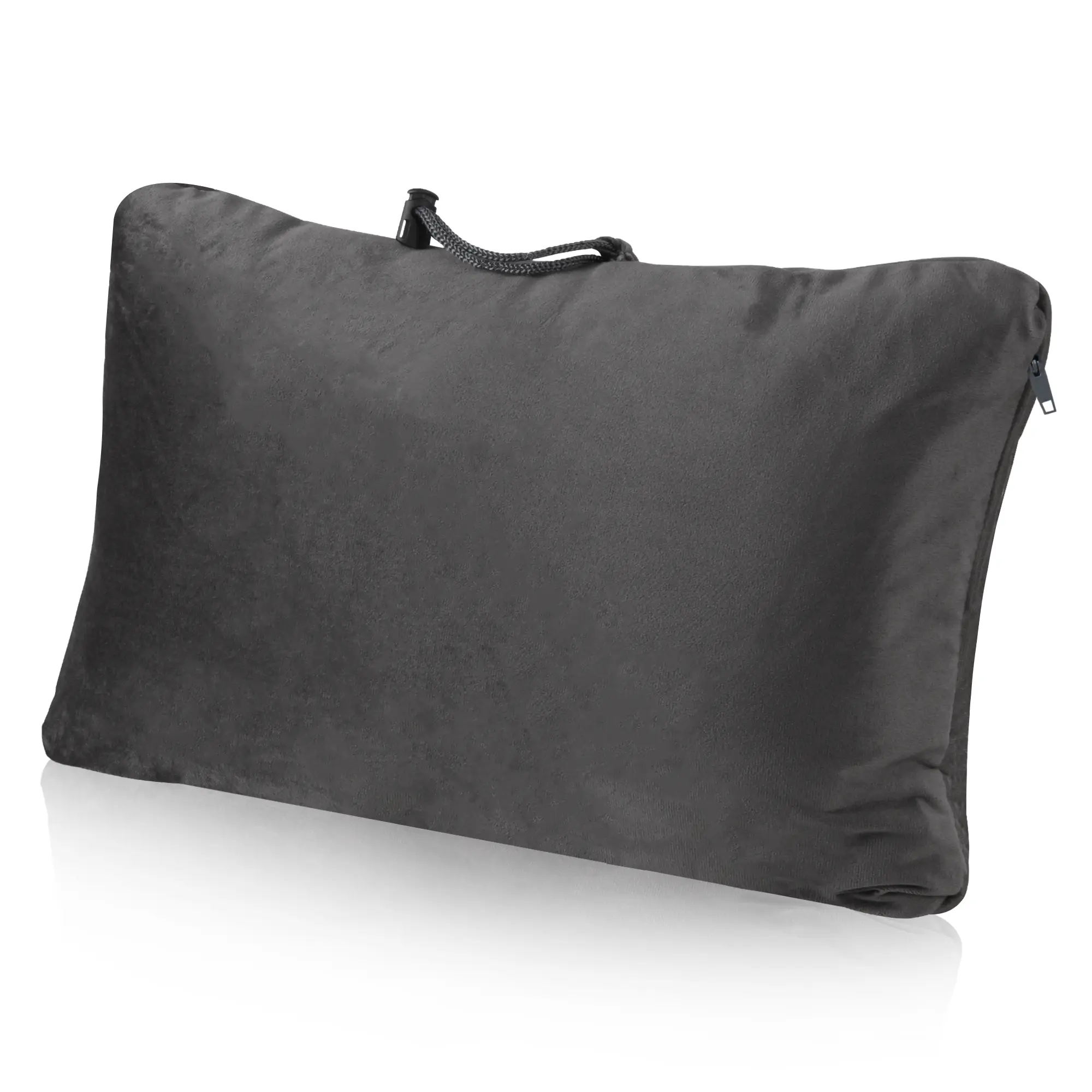 your GEAR Memory Foam Reisekissen - Outdoor Kissen 40x26x15cm mit Visco-Schaumflocken & Velour Bezug your GEAR Memory Foam Reisekissen - Outdoor Kissen 40x26x15cm mit Visco-Schaumflocken & Velour Bezug