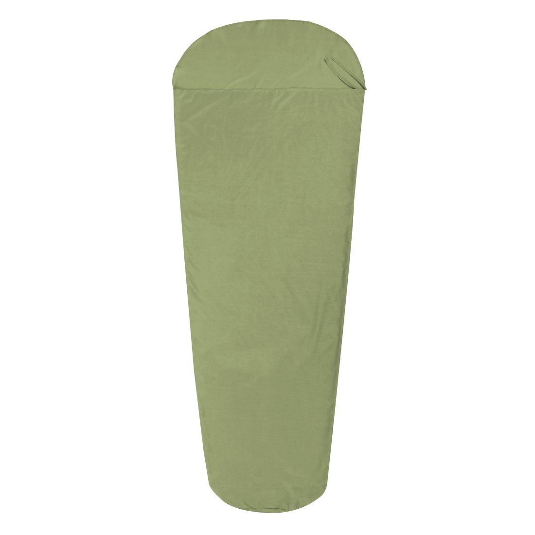10T Schlafsack BW INLET MG Hüttenschlafsack 225x90 cm Mumienschlafsack Inlay 100% Baumwolle Grün