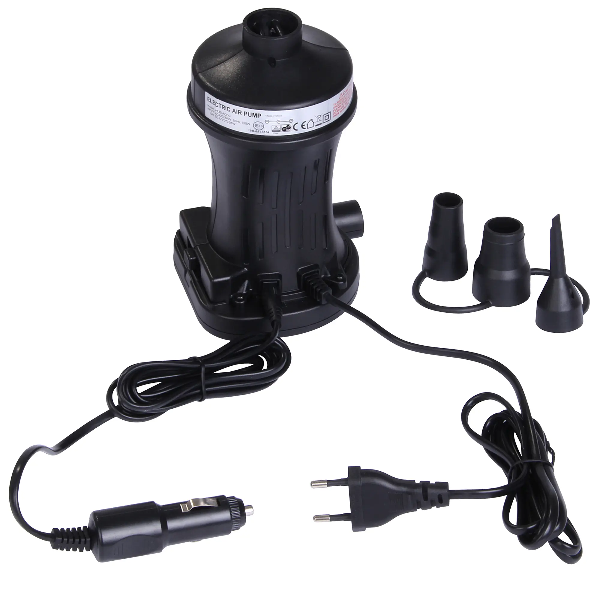 Blueborn Elektro Luftpumpe P130 ACDC elektrische 12V 230V Pumpe 130W Kompressor 250 L/min 0,65 PSI Blueborn Elektro Luftpumpe P130 ACDC elektrische 12V 230V Pumpe 130W Kompressor 250 L/min 0,65 PSI