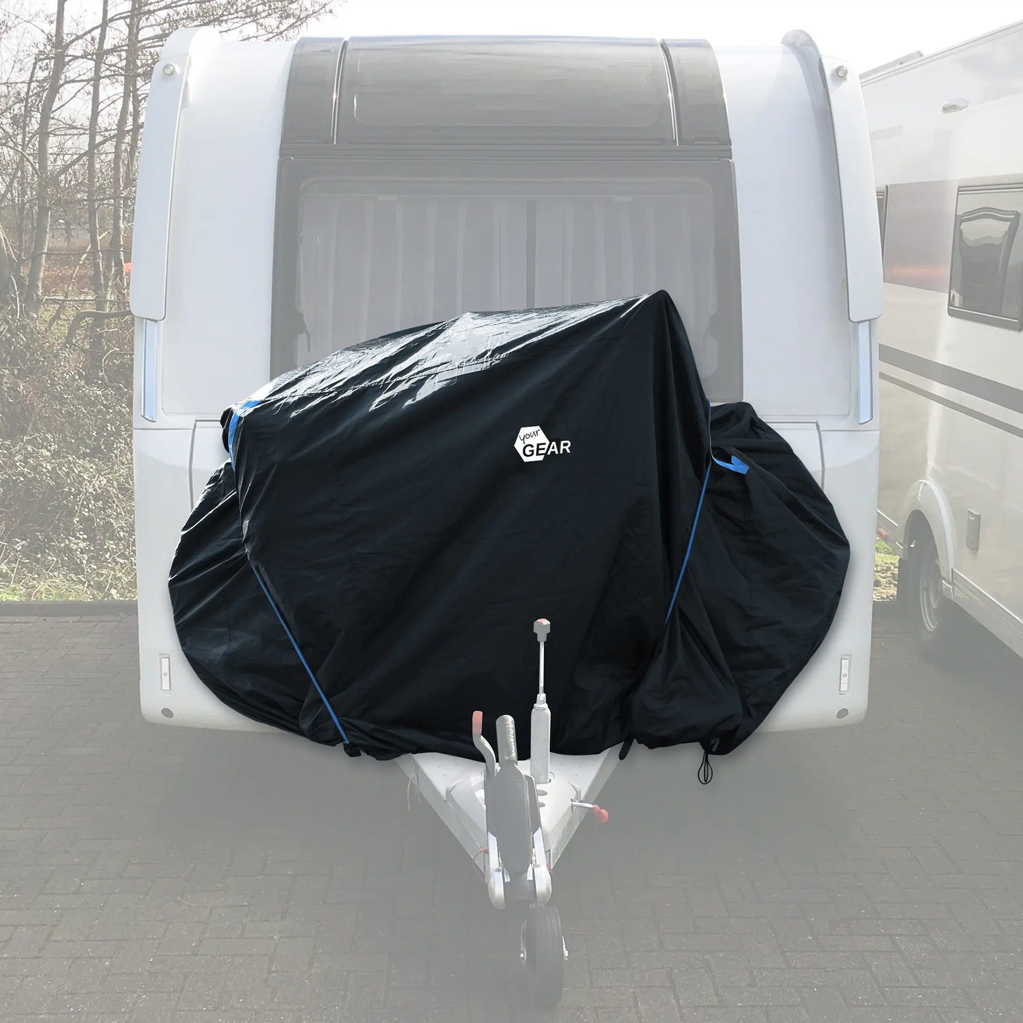 yourGEAR Cordoba - copertura impermeabile per portabici Garage biciclette copertina per 2 biciclette yourGEAR Cordoba - copertura impermeabile per portabici Garage biciclette copertina per 2 biciclette