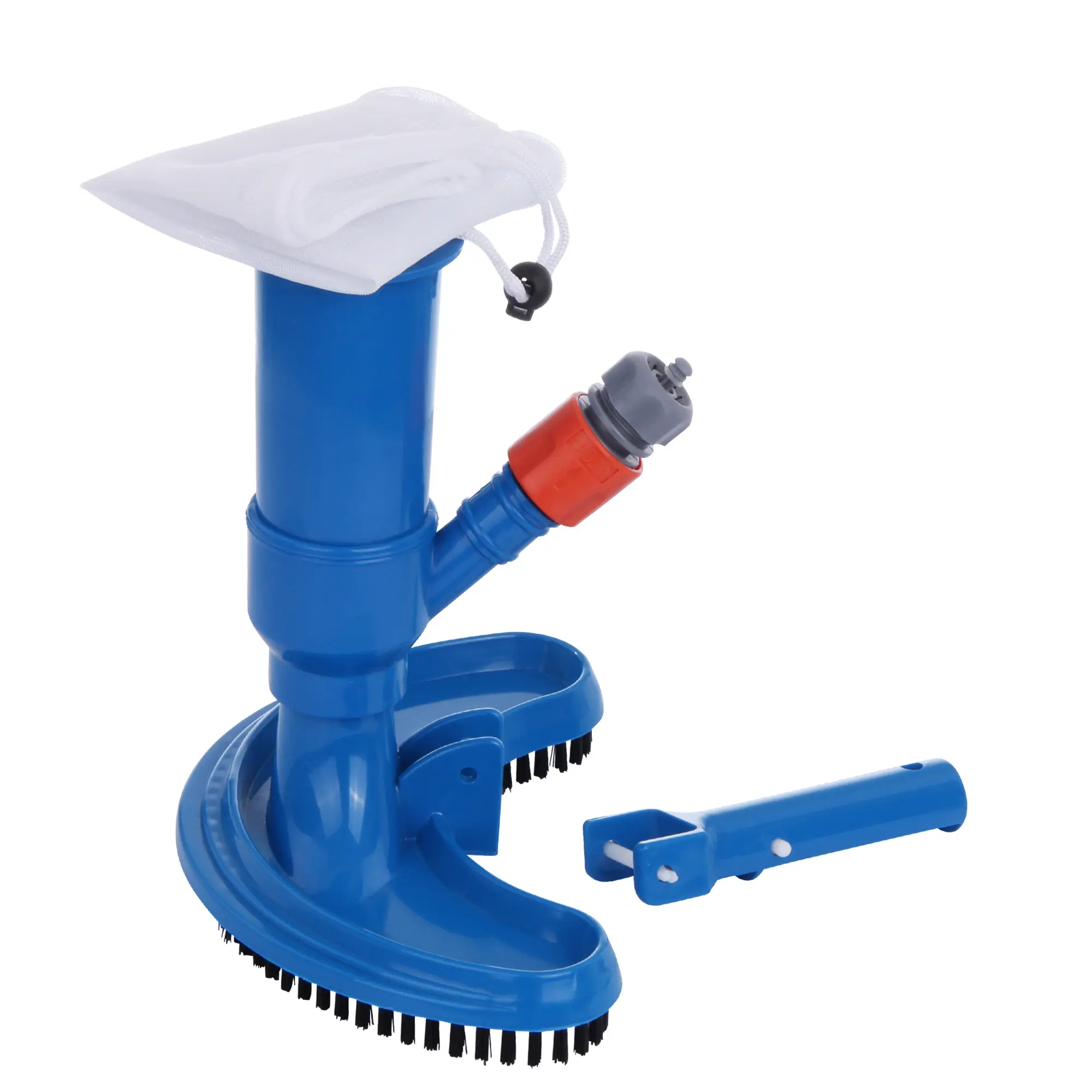 yourGEAR Aspirapolvere piscina JV-C Venturi Tubo giardino Spazzola aspirazione + sacco di raccolta yourGEAR Aspirapolvere piscina JV-C Venturi Tubo giardino Spazzola aspirazione + sacco di raccolta