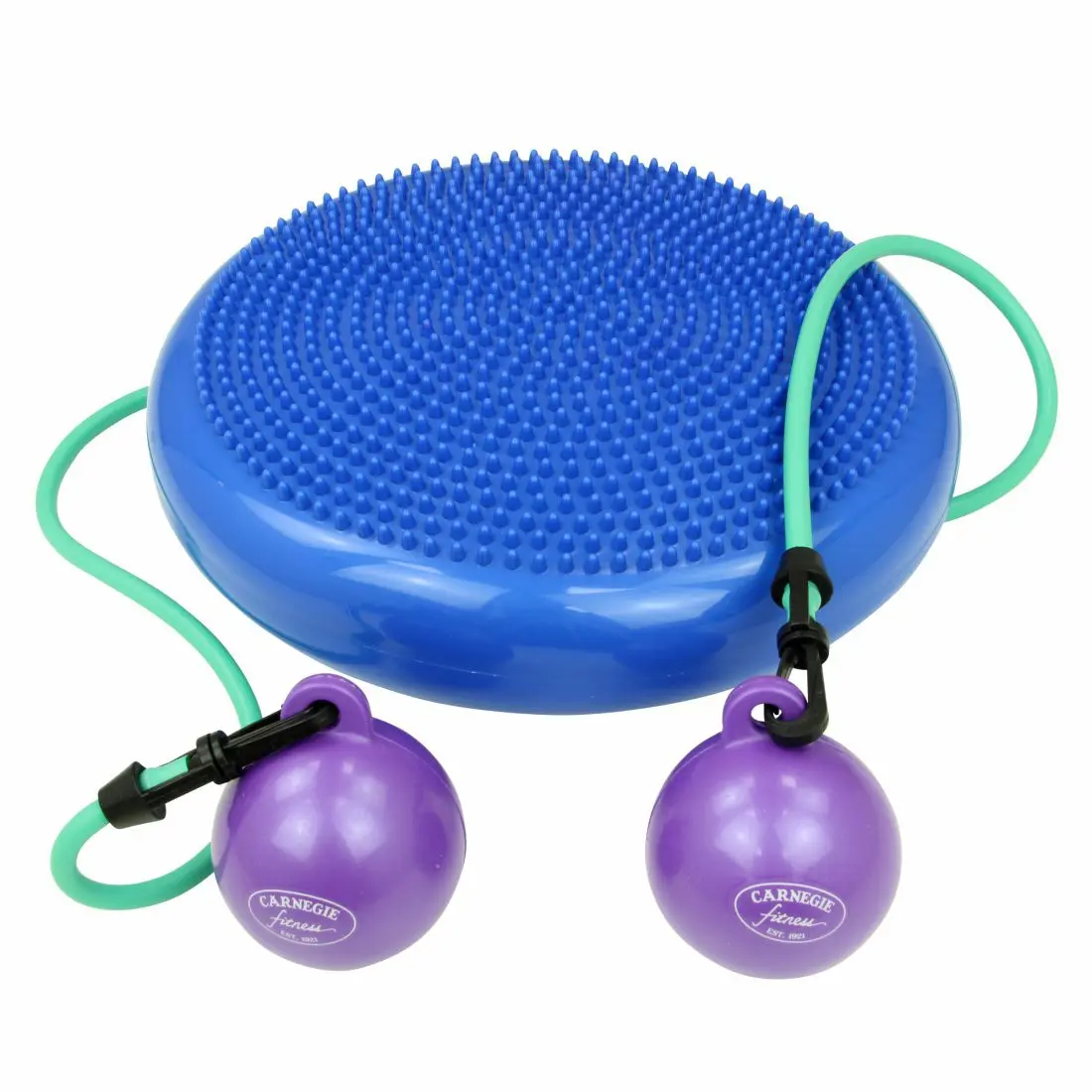 Carnegie H²O Balance Pilates Sitzkissen Toning Sport Fitness Koordination inkl. Widerstandsband Tube Carnegie H²O Balance Pilates Sitzkissen Toning Sport Fitness Koordination inkl. Widerstandsband Tube