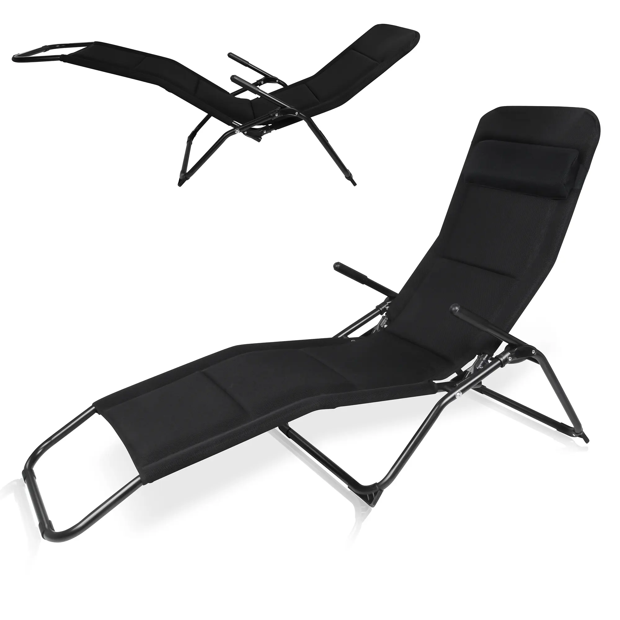 yourGEAR Lettino 3D Gartenliege, Quick Dry Saunaliege mit Kopfkissen, klappbare Sonnenliege yourGEAR Lettino 3D Gartenliege, Quick Dry Saunaliege mit Kopfkissen, klappbare Sonnenliege